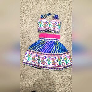 Indian toddler girl chaniya choli